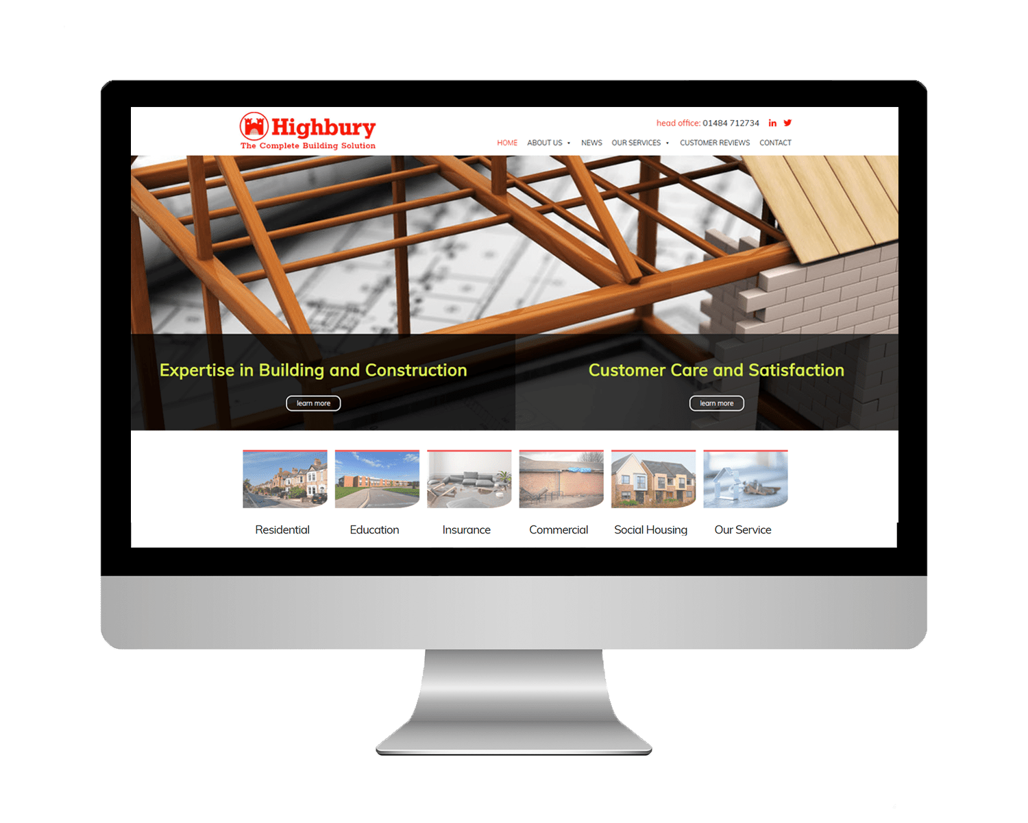 Highbury WordPress Website