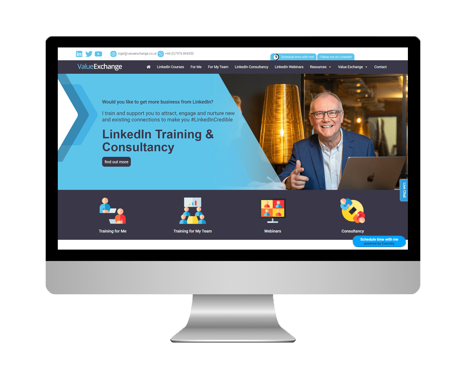 Value Exchange, WordPress Website